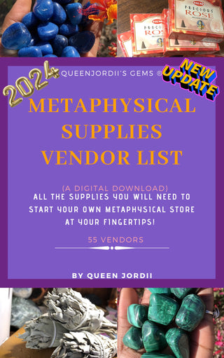 Metaphysical Supplies Vendor List