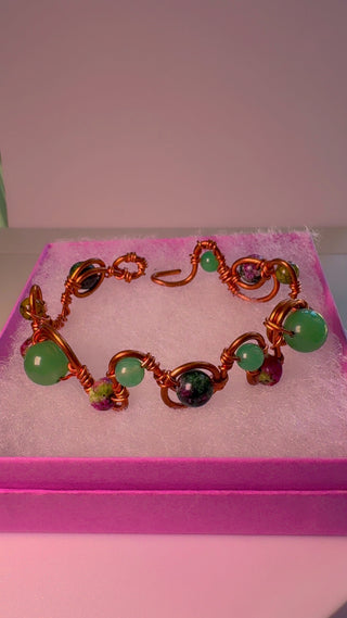 Abundance Copper Wrist Cuff