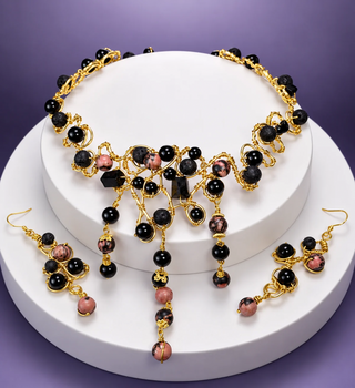 I am Protected Necklace & Earrings Set