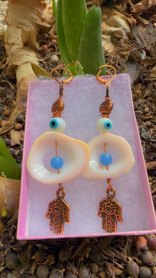 Angelite Protection Earrings