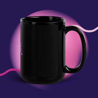 Black Glossy Mug