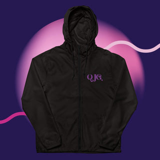 Unisex lightweight zip up windbreaker
