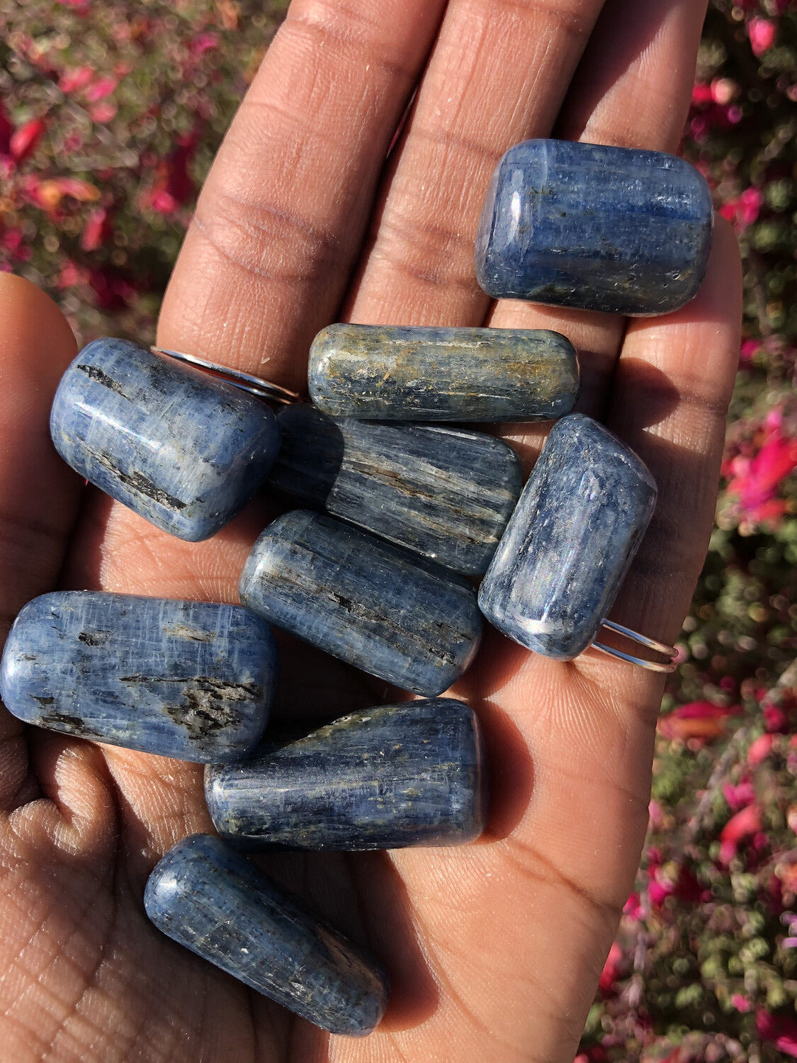 Small Blue Kyanite Polished Stone