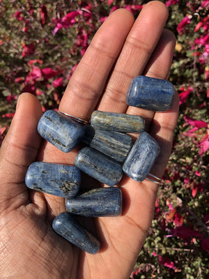 Small Blue Kyanite Polished Stone