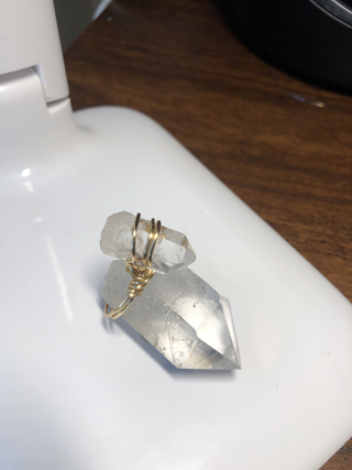 Clear Quartz Ring