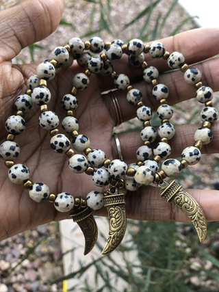 Dalmation Jasper Bracelet