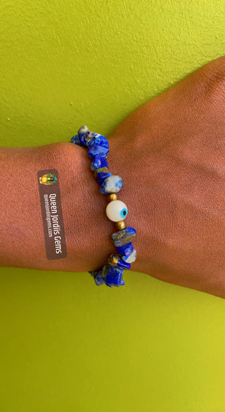 Lapis Lazuli Goddess Bracelet