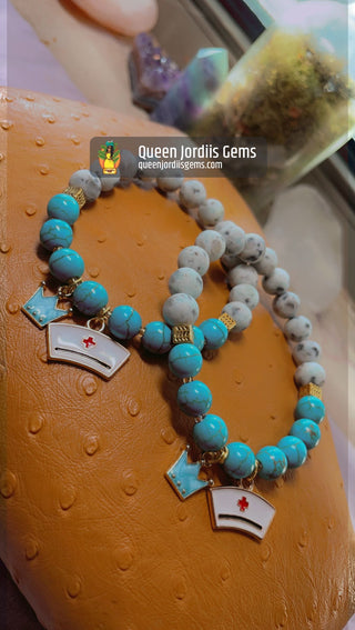 Turquoise & Sesame Jasper Essential Bae Bracelet