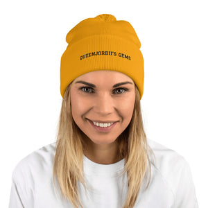 QJG Pom-Pom Beanie