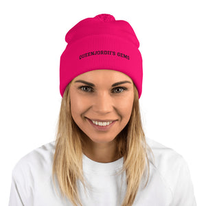 QJG Pom-Pom Beanie